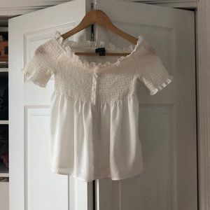 Milkmaid Atmosphere Blouse